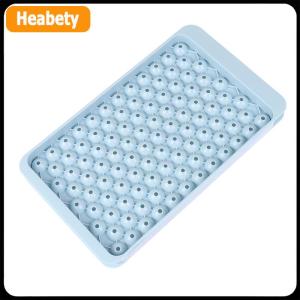 【2-3 days delivery】 1Pc 104 Grid Mini Ice Cube Tray Mold Food Grade Small Ice Cube Maker Mould Easy Release Round Ice Molds For Whiskey Cold Drink