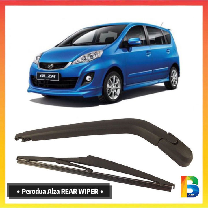 PERODUA ALZA REAR WIPER Belakang Tail Wiper Rear Wiper Set Rubber