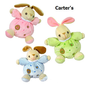 Silky Soft Plush Toy with Rattle
