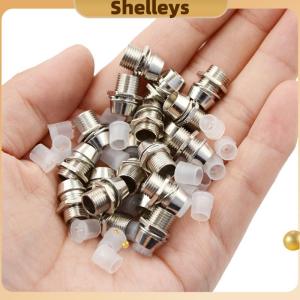 [Shelleys] Hot 20 pcs ทองแดง5mm light emitting diode LED Holder Mount PANEL DISPLAY
