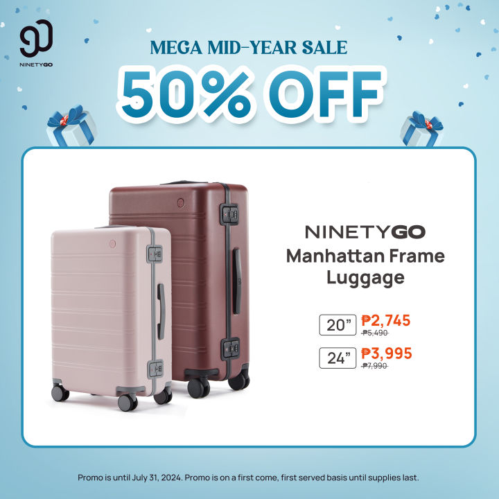 NINETYGO Manhattan Frame Luggage | Lazada PH