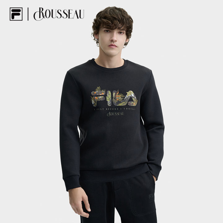 FILA CORE LIFESTYLE HERITAGE DREAM JUNGLE Men Sweatshirt (Black