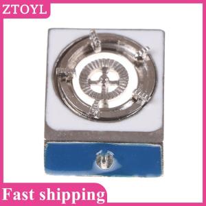 ZTOYL💝 1:12 Scale Doll House Miniature Gas Furnace Dollhouse Kitchen Accessory