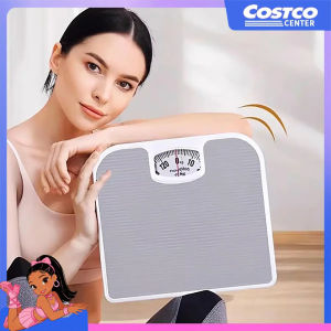 Industrial Strength Mechanical Platform Scale for Home Use Heavy Duty og Body Weight Scale No Batteries Ever High Capacity 130kg Precision Calition Large Non Slip Rubber Platform for Bathroom Floor