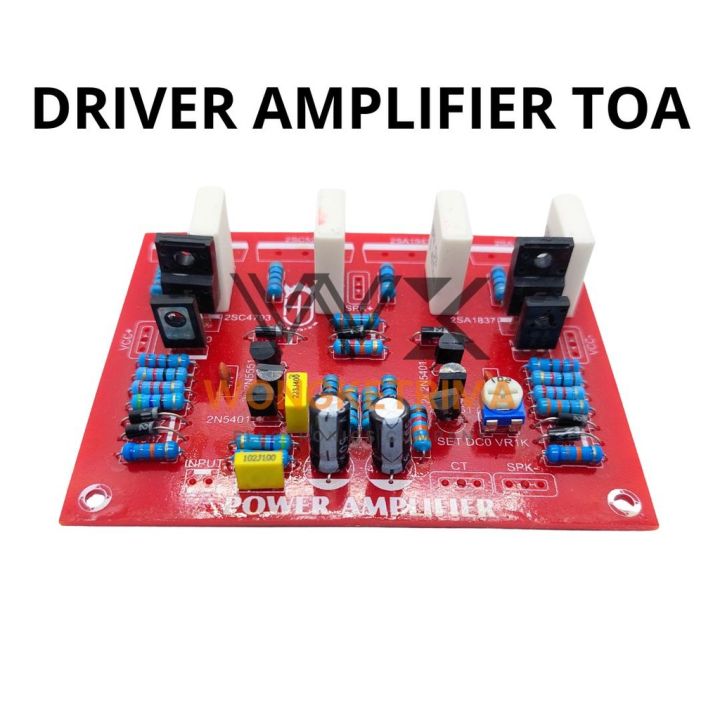 DRIVER AMPLIFIER TOA POWER AMPLI TOA DRIFER HORN | Lazada Indonesia