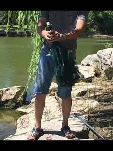 (มุ้งดักปลา 6/8 ช่อง) ที่ดักปลา ตาข่ายดักปลา กระชังปลา มุ้งดักปลา ดักจับกุ้งปลา Finishing Net Shrimp trap net