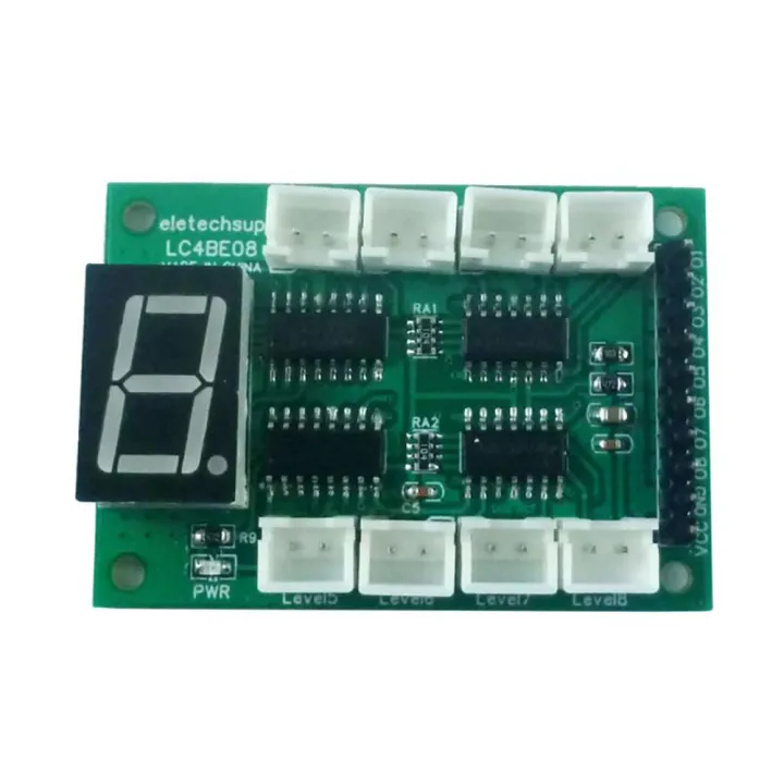 DC 5V 8CH Water Level Digital Tube Display Board Controller Liquid ...