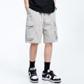 ✶M-5XL Cotton Lelaki Seluar Pendek Black Big Size Shorts Men Summer Plus Size Drawstring Multi Pocket Loose Casual Cargo Short Pants Men Seluar Pendek Lelaki Saiz Besar❧. 