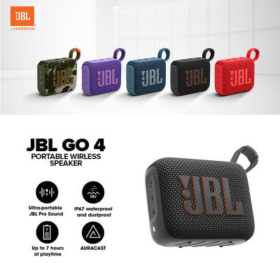 [ ORIGINAL ] GO4 / GO3 Portable Wireless Bluetooth Speaker IP67 Waterproof Outdoor Bluetooth Speaker