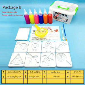 Magical Water Set Elf Ocean Kids Handmade Art Craft DIY Education Toy for Children Magic Water Elf