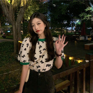 QJshop 🎀🤍 งุ้ยๆๆๆๆๆงานดีมากจ้า เสื้อยืดสกรีนลายโบ สวยเก๋มาก อยากได้ใส่ไปเที่ยวก็เริสน๊าาา สวมใส่สบายมากเว่อร์🍒