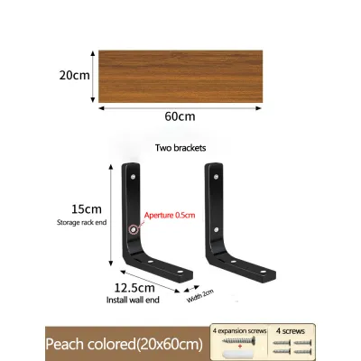24 hours delivery Wooden Racks Wall Mounted Racks Wooden Wall Hanger For Putting Lights Thick Wall Mounted Wifi Router