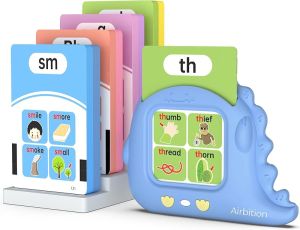 Talking Flash Cards for Toddlers 1 2 3 4 Year Olds Montessori Language Learning with 224 Words Pocket Speech Therapy and Autism Playthings Childrens Sensory Educational Device