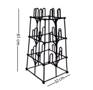 UNIDAS 3LAYER -LARGE SKELETON SHOE RACK/SHOERACK