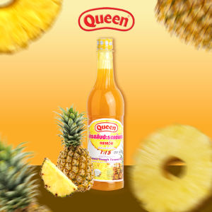 Queen น้ำรสสับปะรดเข้มข้น (ตราควีน) 730 มล.