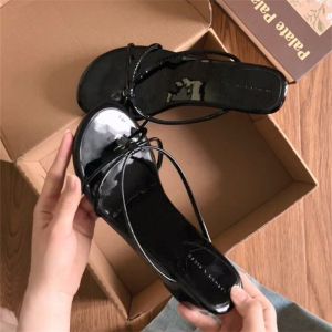 [Free Shipping] WomenS Summer Outdoor Wear 2026 New Versatile Wedge Flip-Flops High-End Soft Thick-Soled Beach Sandals