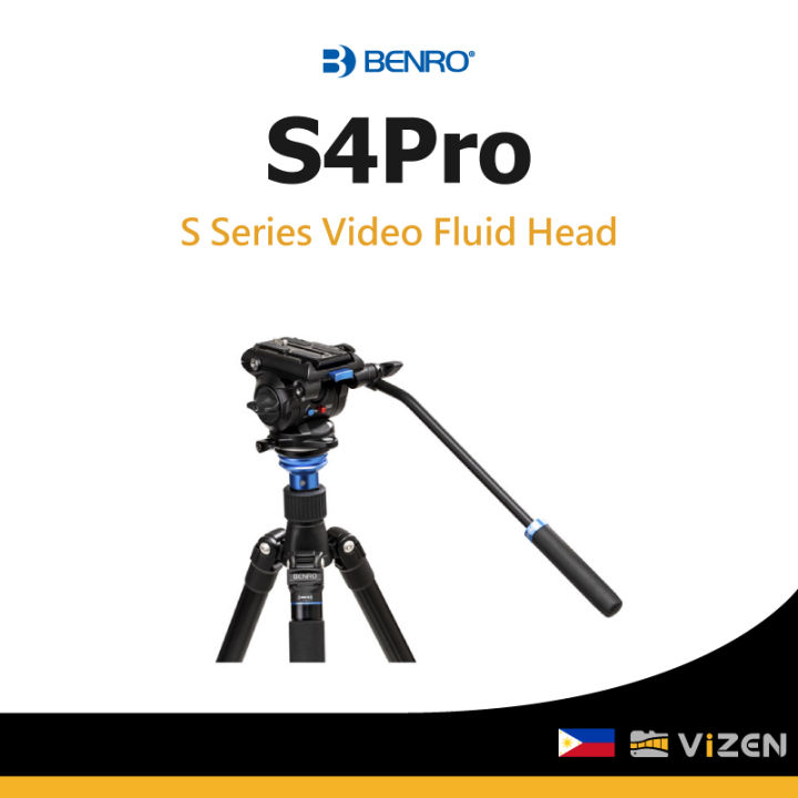 Benro S Series S4Pro Video Fluid Head Lazada PH