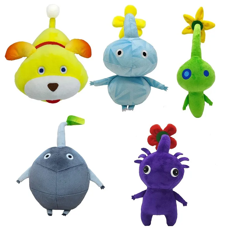 1pcs 18-35cm NE Pikmin Plush Dolls Gift For Kids Home Decor Ice