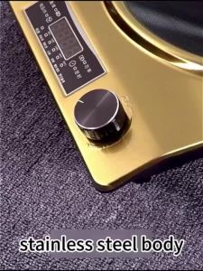 ArcticBreeze Induction Cooker High-Quality Dual Rotary Control Rapid Boiling for Chefs 3500W Premium Choice