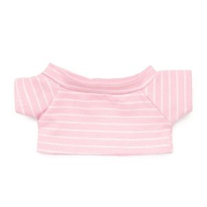 BEIBEI Cute Doll Accessories Stripes Short Sleeve Stuffed Doll Clothes Black White 20 cm Doll Pants Doll Plush Clothing Doll Shirt Doll Clothes