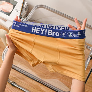 Boxer HEY BRO Celana Dalam CD Pria Dewasa Fashion Men High Quality Bahan Katun Dalaman Pria (CP-KKP3202)