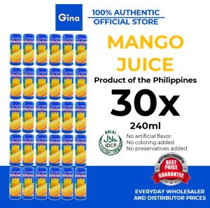 30x Luzona Mango Juice Drink 240mL (30 Cans)
