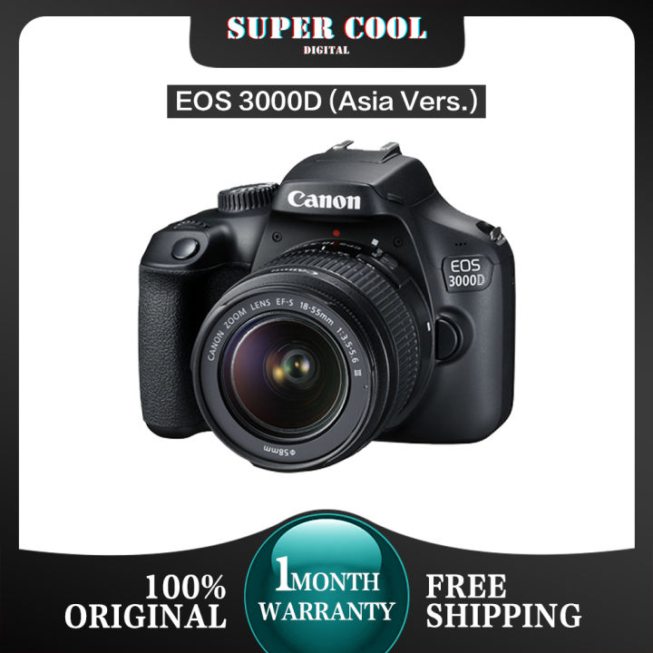 Canon EOS 4000D 3000D Digital Camera with EF-S 18-55 DC III Lens