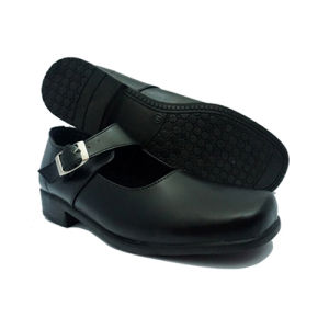 Sepatu Pantofel wanita Sepatu Sekolah Wanita Paskibra Cocok Untuk Sekolah Upacara Pengibaran Bendera Bahan Kulit Sintetis