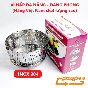 Dụng cụ hấp xôi Đăng Phong khay hấp thực phẩm đa năng đồ xôi hấp cá hấp cách thủy xửng hấp đồ ăn