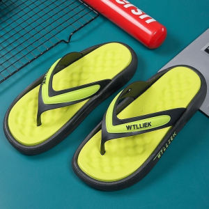 MenS Summer Outdoor Non-Slip Sports Casual Flip-Flops MenS Trendy Thick-Soled Sandals