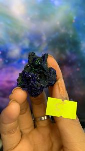Viên đá khoáng vật Azurite Machalite MAgic tự nhiên năng lượng Vũ trụ 5