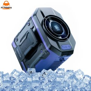 Travel USB Clip Fan with 199 Speed Settings Wearable Waist Fan 4000mAh Battery LED Digital Display for Outdoor Use