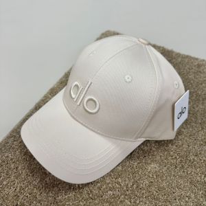 alo High Quality In-stock letter embroidered baseball cap outdoor casual wide-brimmed sun hat for men and women
