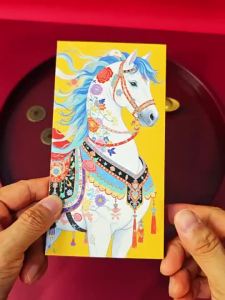 【Ship in 24H】Red Packet 2026 Money Envelope Chinese New Year Angpao CNY Angpow Horse Year Cute Cartoon Hongbao Ang Bao Custom Print Logo Customized Printing Angpau Long Size Red Envelopes 紅包封2026年现金信封中國新年红包袋馬年可愛卡通马年利是封定製印刷Logo定制打印彩色長款紅包