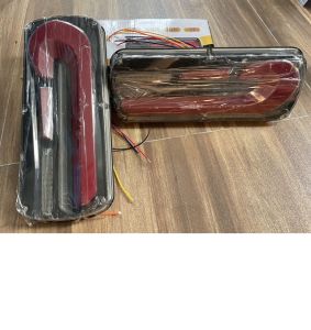 Cặp đèn hậu sau xe tải 12v 24v mẫu BMV 6 chế độ sáng sang trọng