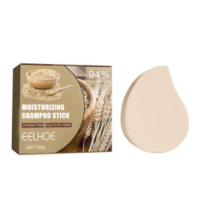 EELHOE Oat & Rice Hair Soap Bar 60g For Hair Growth Anti Hair Loss Black Hair Soap Deep Cleaning
