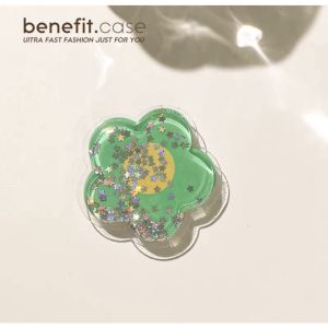 GRIPTOK KOREAN PREMIUM GLITTER FLOWER / GRIPTOK RING RESIN / PHONE HOLDER / PHONE STAND GLITTER MOTIF BUNGA