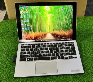 โน๊ตบุ๊ค แท๊บเล็ต 2 in1ระบบปปฏิบัติการ Windows 10 por   Cpu lntel Core i5 gen7 Ram4 Gb SDD 128 GB จอ 12.5 นิ้ว