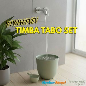 Timba Tabo Set Heavy Duty – Aesthetic White Lime Green & Black | Large XL & Jumbo Sizes