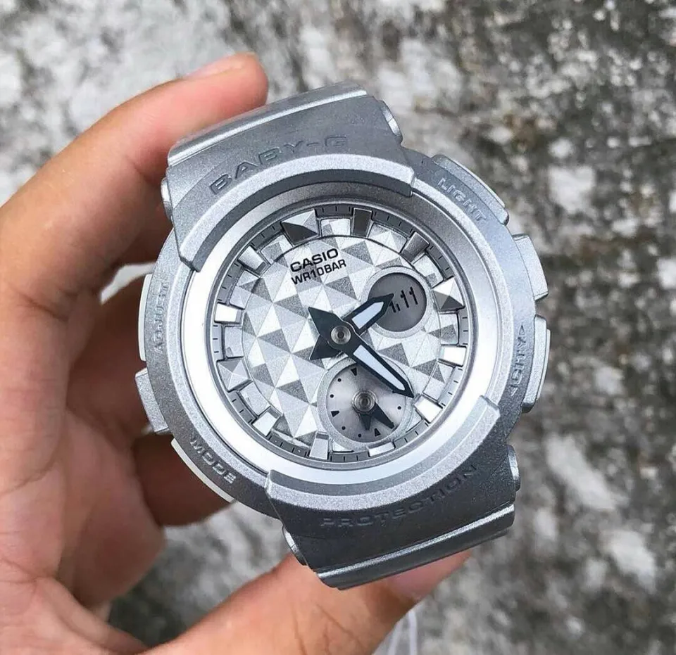 OFFICIAL WARRANTY) Casio Baby-G BGA-195-8A Analog Digital Full