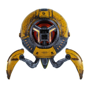 GravaStar Mars Pro 20w War Damaged Yellow Bluetooth Speaker 6 Dynamic RGB Light Portable Wireless