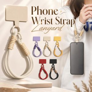 HQIANGDA Universal Phone Wrist Strap Anti‑Lost Wear‑Resistant Cellphone Lanyard Stylish Sturdy Handheld Rope Daily‑Use