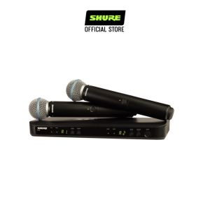 Shure BLX-288/BETA58A Wireless Microphone System Professional UHF handheld Mic Suitable for karaoke