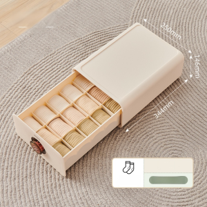 Household 3 in 1 underwear storage box drawer storage box antimite aromatherapy organizer