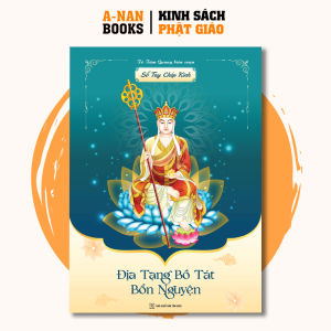 Vở chép kinh sổ chép kinh địa tạng bồ tát bổn nguyện chữ in mờ cao cấp - Tô Tâm Quang Biên Soạn