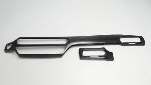 OnlyF U 2PCS For Acura Integra Type S Hatchback 2023-2025 Carbon Fiber Interior Central Console Dashboard Panel Cover Trim Accessories 3M8Q4