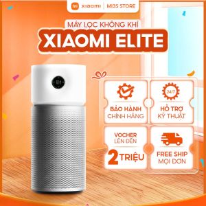 Máy Lọc Không Khí Thông Minh Xiaomi Elite | Lọc HEPA UV-C Plasma Khử Mùi Phòng 100m²