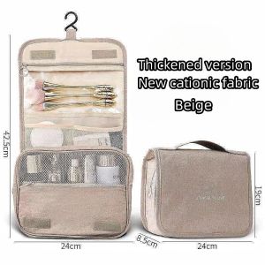 Travel Waterproof Wash Bag Storage Pouch Girls Makeup Bag Folding Handbag Beauty Tools Organizers