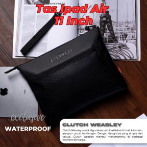 Tas Tablet 11 Inch Anti AIr Waterproof Clutch Bag Ipad Air 11 Inch Premium Branded Tablet Bag