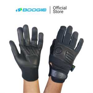Boogie Gloves full finger 10 sarung tangan asli kulit